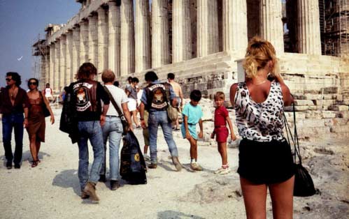 Vista actual del Partenon. Picha para conocer al autor de la imagen